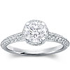 Pave Set Diamond Engagement Ring from Blue Nile