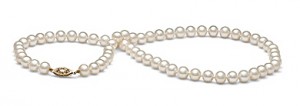 6.0-7.0mm AA Quality Freshwater Pearl 18inch Necklace from PearlParadise.com, $76 Retail